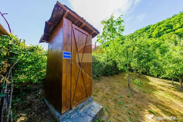 Casa de vacanta cu foisor si acces la rau, de vanzare in ...