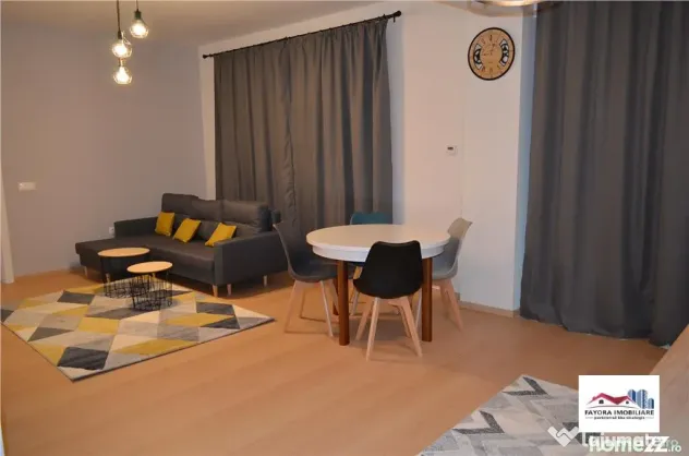 Ap. Nou cu 2 Camere si Parcare Privata de Inchiriat in Zona