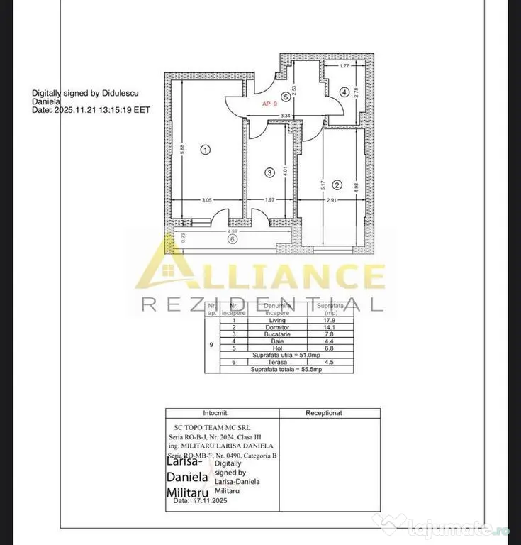 Popesti Apartament Finalizat 55 mp
