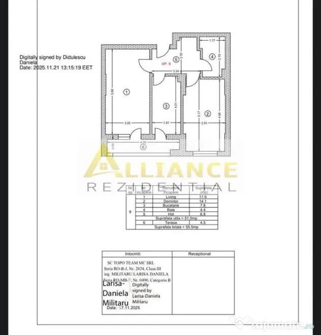Popesti Apartament Finalizat 55 mp