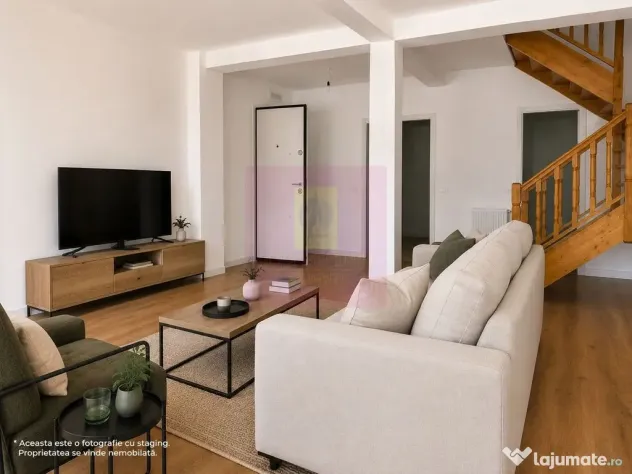 Casă tip duplex, teren 301mp, Mogoșoaia
