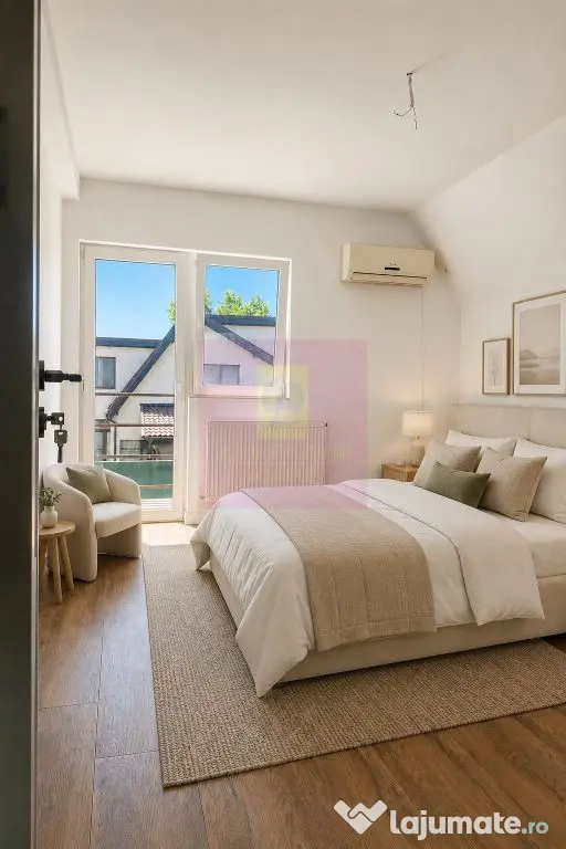 Casă tip duplex, teren 301mp, Mogoșoaia
