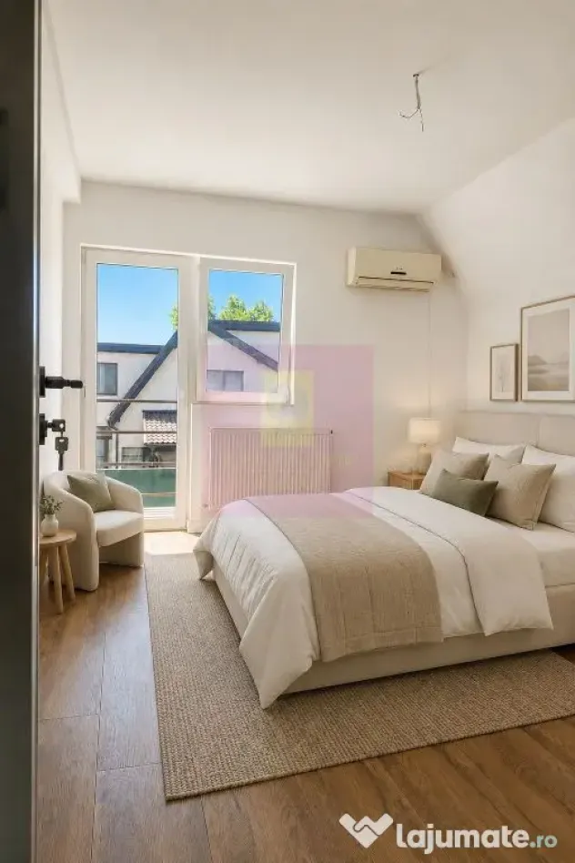 Casă tip duplex, teren 301mp, Mogoșoaia