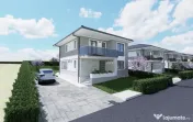 Casa individuala 5 camere 120 mp si 500 mp teren in Chinteni