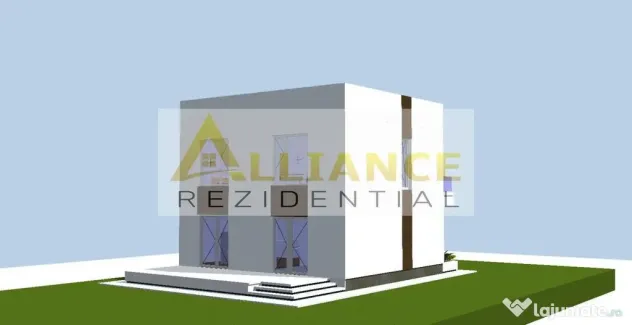 Vila individuala P+1E || 4 camere 2 bai || 451mp teren