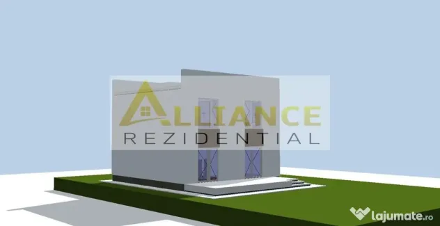 Vila individuala P+1E || 4 camere 2 bai || 451mp teren