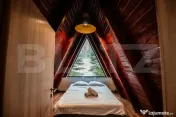 Cabana A-Frame, 195 mp utili, 600 mp teren, Saună & Ciubăr