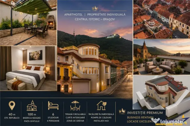 Aparthotel elegant, potential ridicat, Ultracentral, Brasov