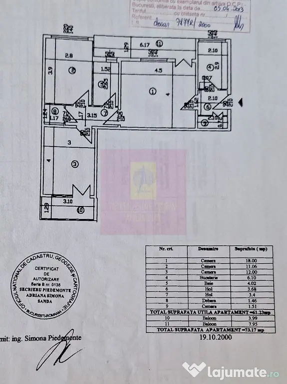 Apartament 3 camere Militari- Bulevardul Uverturii- 2 Bal...