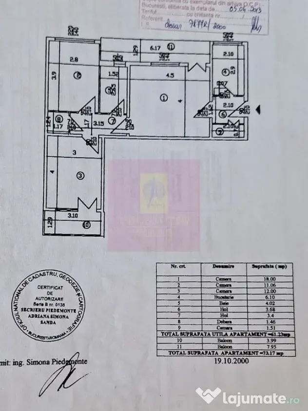 Apartament 3 camere Militari- Bulevardul Uverturii- 2 Bal...