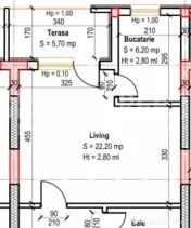 Garsoniera ideal investitie -650 m metrou N.Teclu