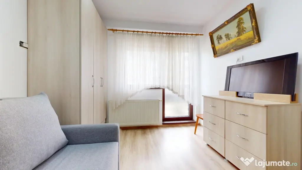 Vânzare apartament 2 camere Ghimbav, mobilat, utilat complet, loc parcare inclus