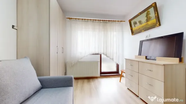 Vânzare apartament 2 camere Ghimbav, mobilat, utilat complet, loc parcare inclus
