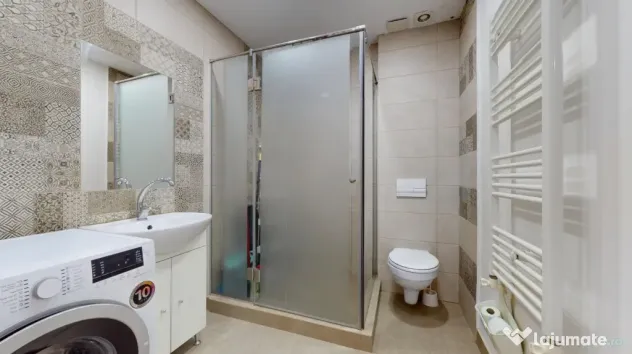 Vânzare apartament 2 camere Ghimbav, mobilat, utilat complet, loc parcare inclus
