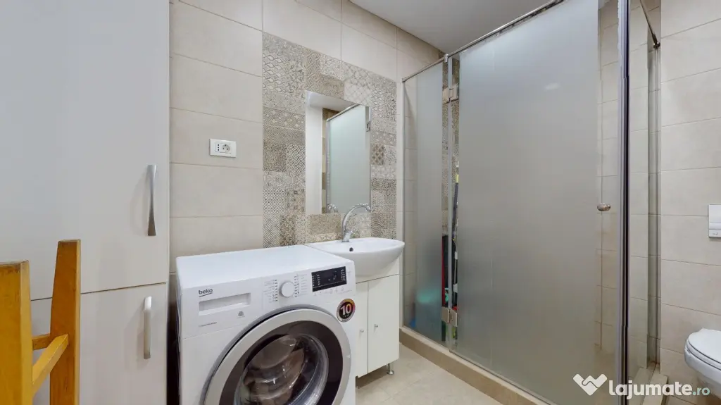 Vânzare apartament 2 camere Ghimbav, mobilat, utilat complet, loc parcare inclus
