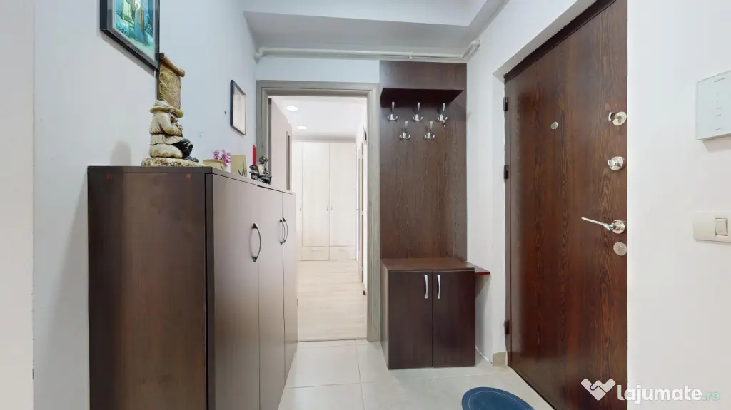 Vânzare apartament 2 camere Ghimbav, mobilat, utilat complet, loc parcare inclus