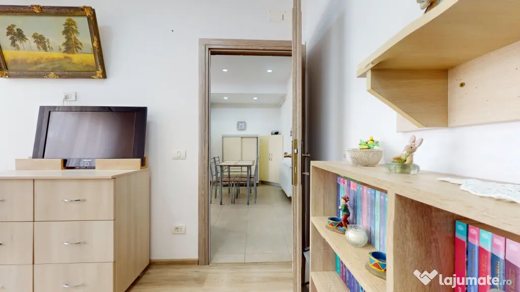 Vânzare apartament 2 camere Ghimbav, mobilat, utilat complet, loc parcare inclus
