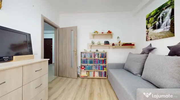 Vânzare apartament 2 camere Ghimbav, mobilat, utilat complet, loc parcare inclus