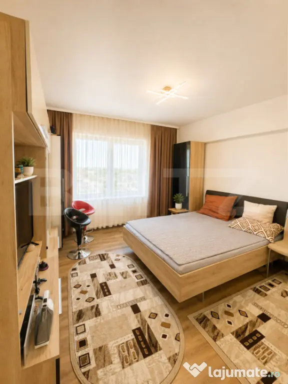Apartament cu 1 camera, 36,48 mp, loc de parcare, Turda