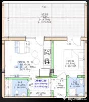 Mini Penthouse cu terasă generoasă | Zonă liniștită 