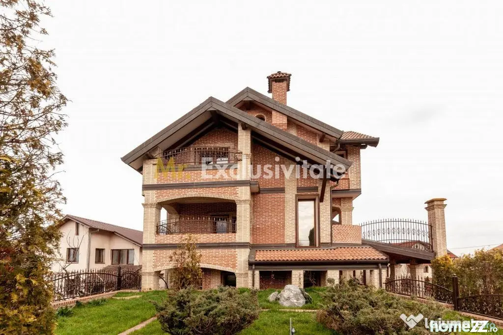 Vila impunătoare in stil italian - Ștefănești, Argeș