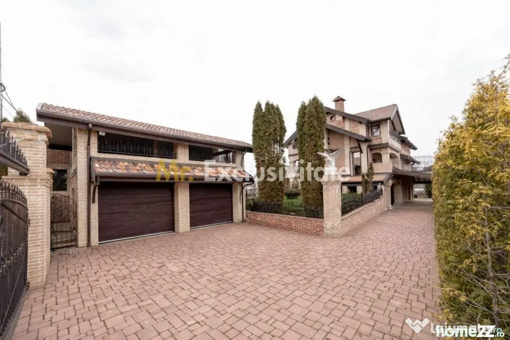 Vila impunătoare in stil italian - Ștefănești, Argeș