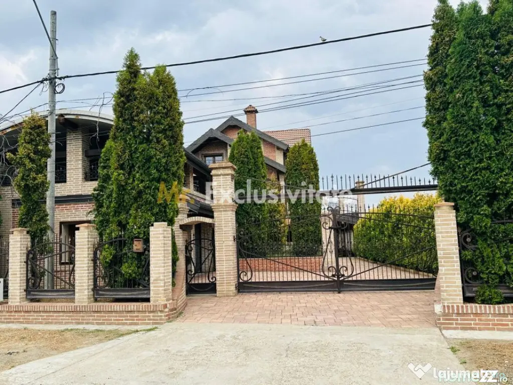 Vila impunătoare in stil italian - Ștefănești, Argeș