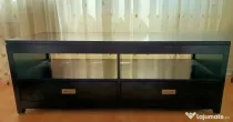 Comodă TV Mobexpert – lemn stejar masiv, wenge