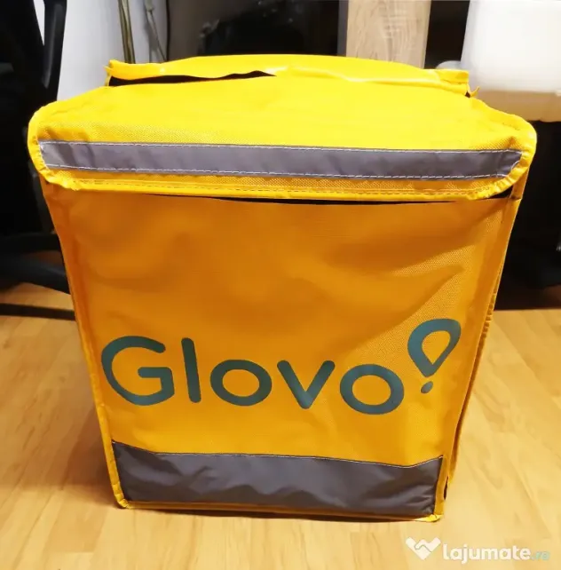 Rucsac / Geanta Termica Extensibila Glovo – Noua/Nefolosita