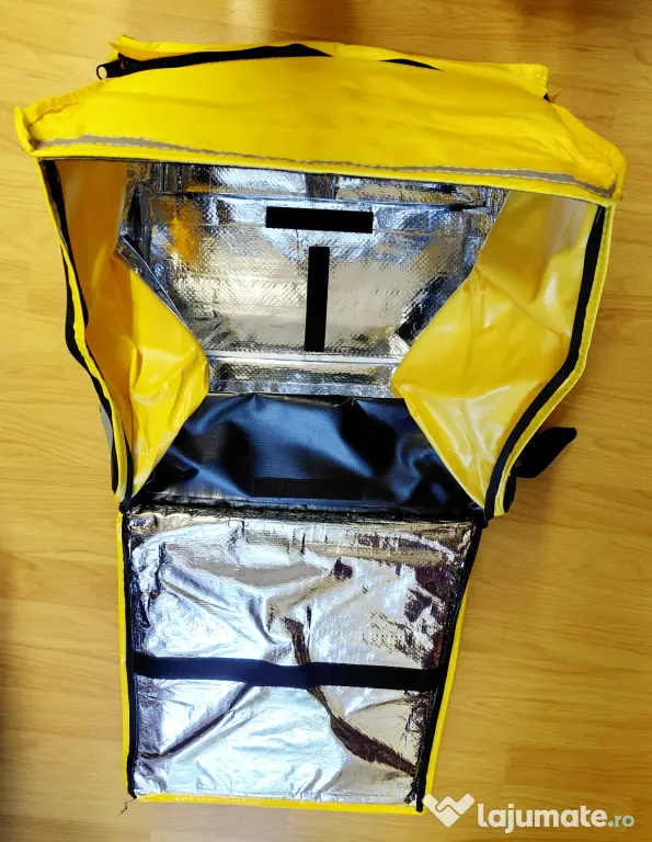 Rucsac / Geanta Termica Extensibila Glovo – Noua/Nefolosita
