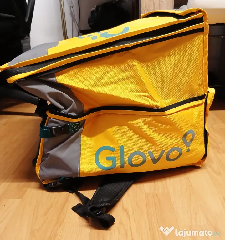 Rucsac / Geanta Termica Extensibila Glovo – Noua/Nefolosita