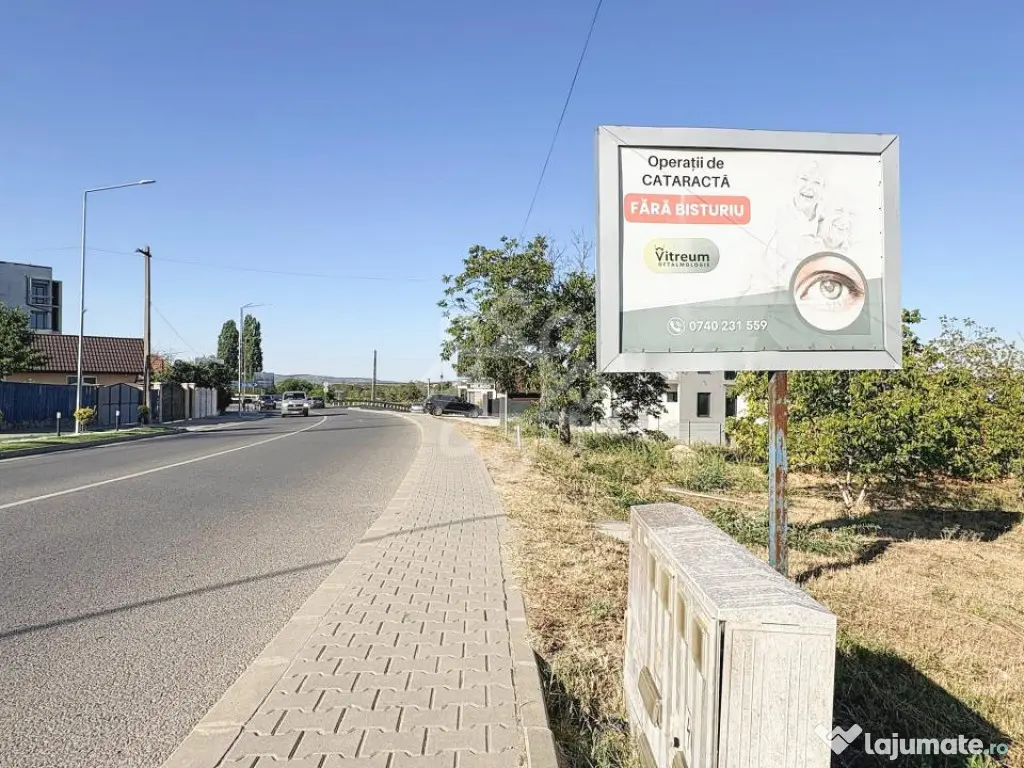 Teren intravilan 1803 mp la intrare in Baile Felix