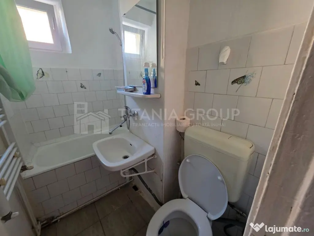 Garsonieră decomandată, etaj intermediar - zona Astra