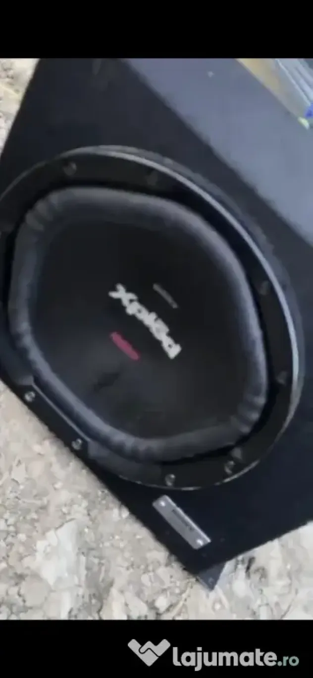 Tub de bass cu stație Sony Xplaod