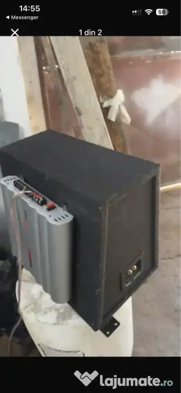 Tub de bass cu stație Sony Xplaod