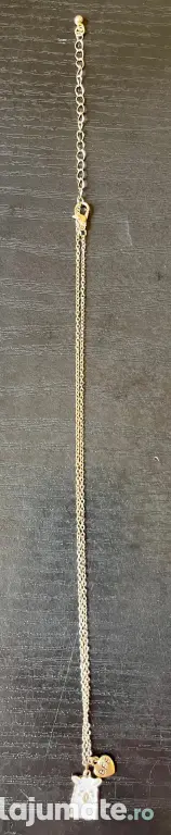 Lănțișor BFF cu pandantiv Alpaca – 53 cm Auriu