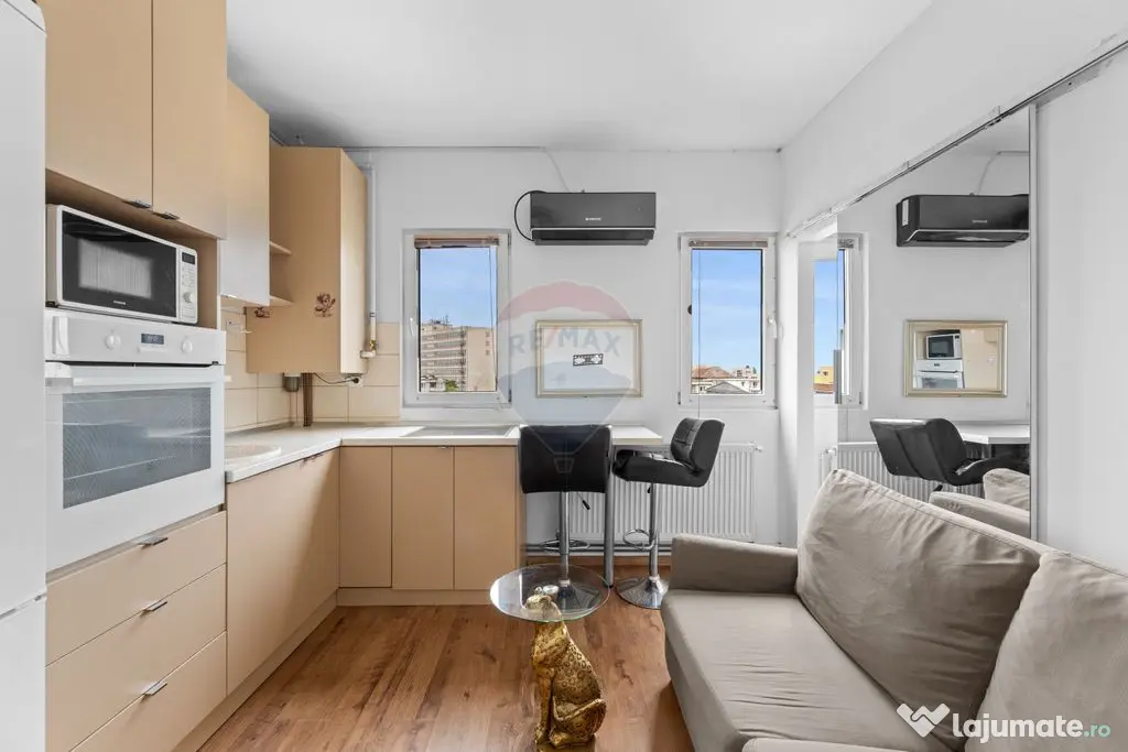 Apartament cu nișă de dormit lângă Adora One, Miron C...