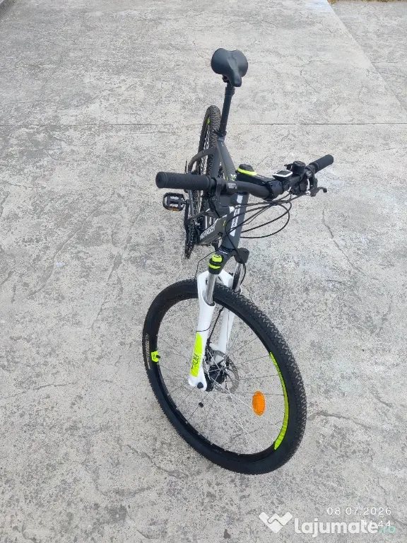 Bicicletă RockRider, 27.5 inch, XL, frână pe disc