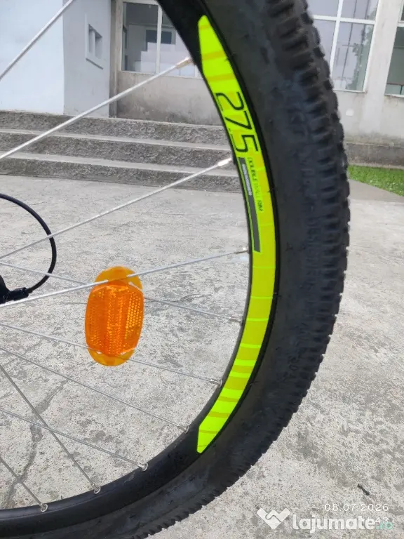 Bicicletă RockRider, 27.5 inch, XL, frână pe disc