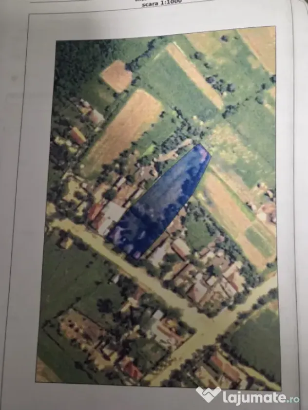 Teren 2.353 mp – zonă Bradesti, sat Tatomiresti