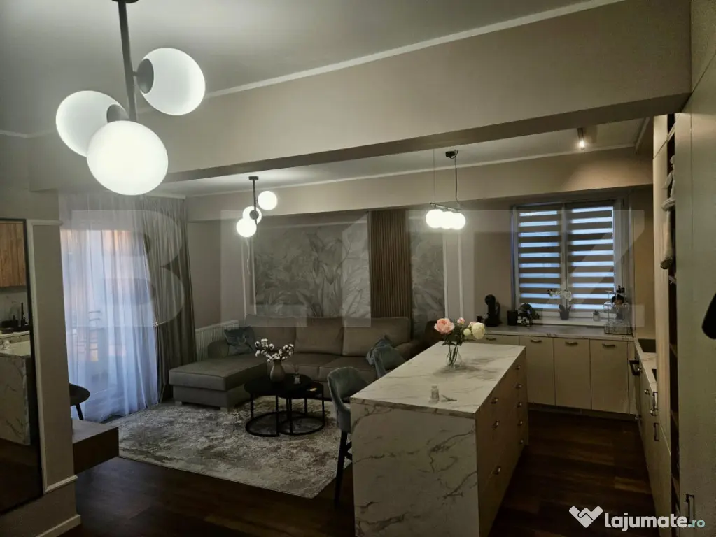 Apartament 2 camere 53 mp, etaj 2, complex rezidential, zona