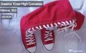 Sneaker Knee-High Converse Marime 39.5 Pret 250 RON 