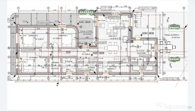 Casă Individuală pe Un Nivel | 172.5 mp Utili | Teren 1.46