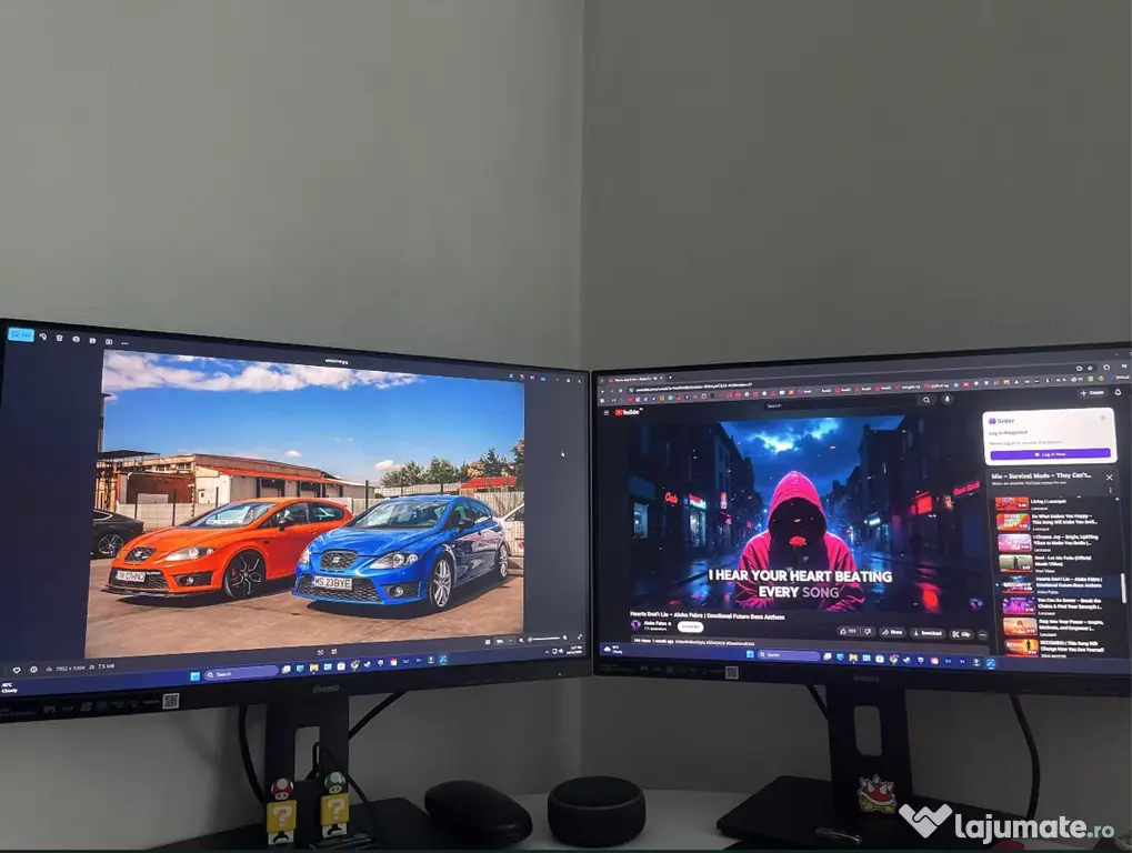 Vand monitor led gaming IPS (2 bucati)