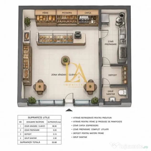 Spațiu Comercial Stradal de Închiriat – 40 mp Timpuri...