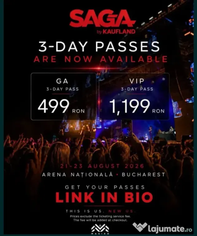 Invitatii Saga Full Access 21-23 August
