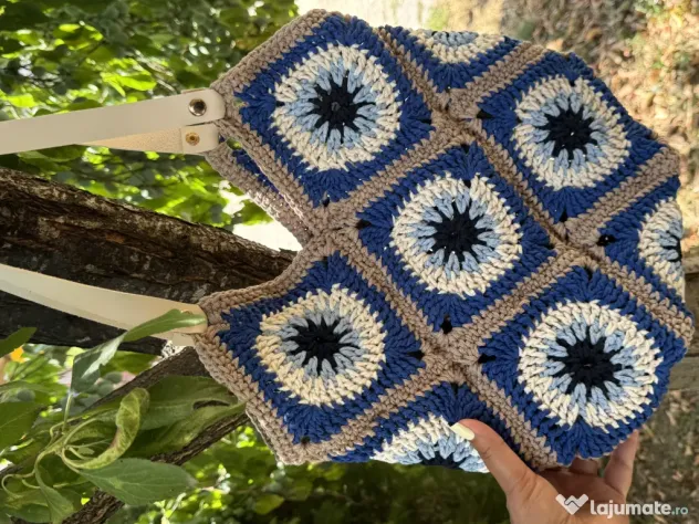 Geanta din bumbac! Hand-made