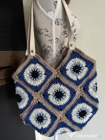 Geanta din bumbac! Hand-made