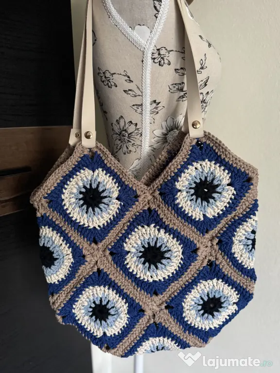Geanta din bumbac! Hand-made