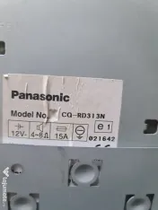 Radiocasetofon panasonic